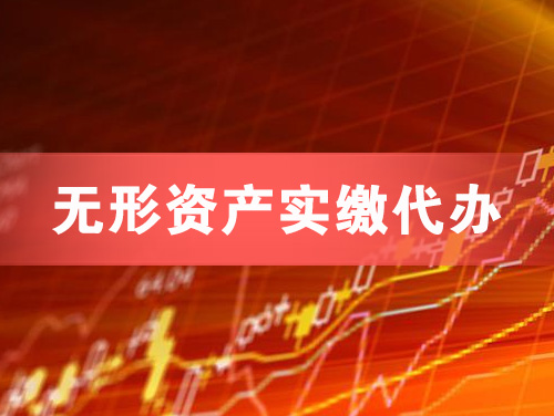 东台无形资产实缴资本代办